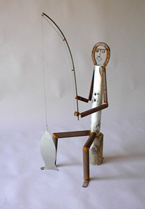 Fisherman Sitting